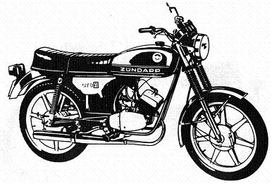 Zndapp-Ersatzteilliste Typ 529-020 GTS50